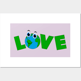 Love Earth Posters and Art